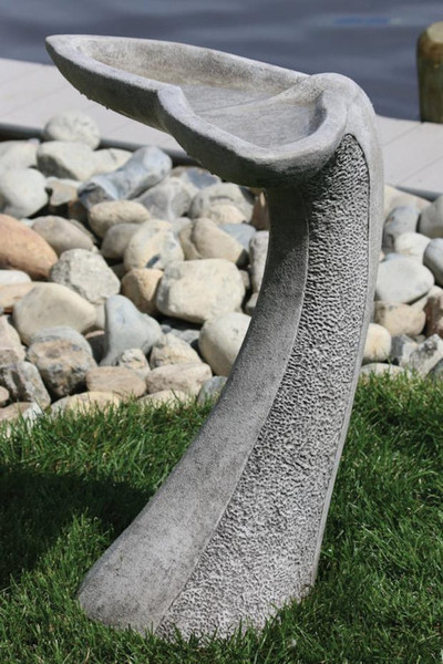 Tales of the Sea Bird Bath Tail Cement